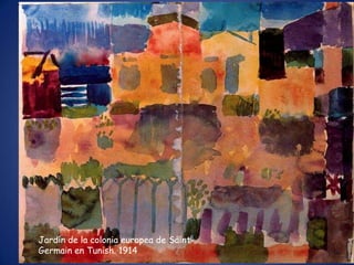 Jardín de la colonia europea de Saint-
Germain en Tunish. 1914
 