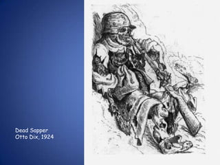 Dead Sapper
Otto Dix, 1924
 