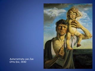Autorretrato con Jan
Otto Dix, 1930
 