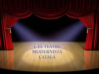 El teatre modernista simbolista, santiago rusiñol