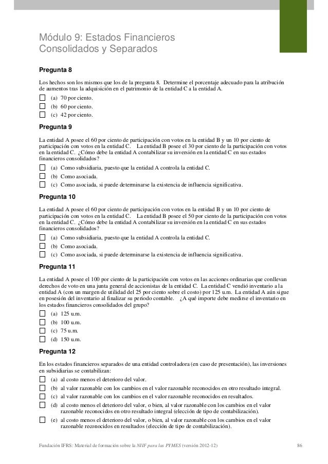 9. Estados Financieros Consolidados y Separados slideshare
