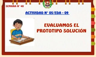 la metodología design Thinking - fase evaluar | PPTX