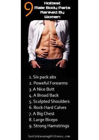 9 Hottest Male Body Parts Ranked By Women