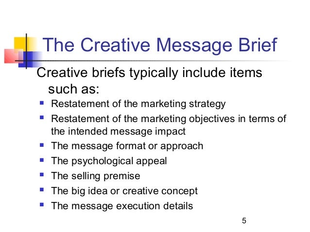 what is a marketing message