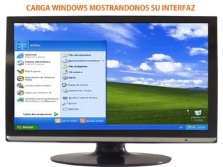 CARGA WINDOWS MOSTRANDONOS SU INTERFAZ
 