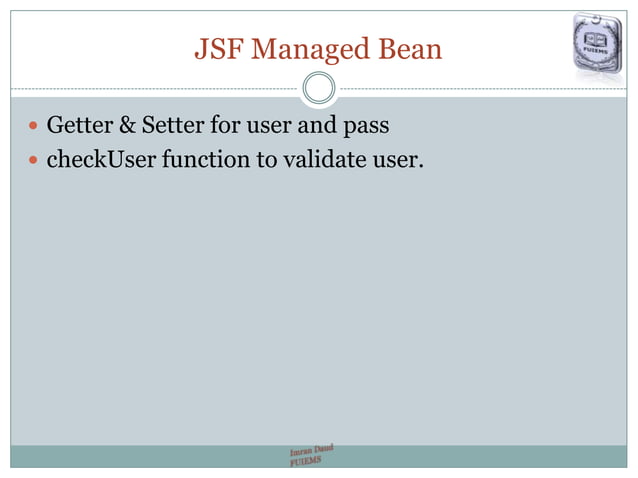 9. java server faces | PPT