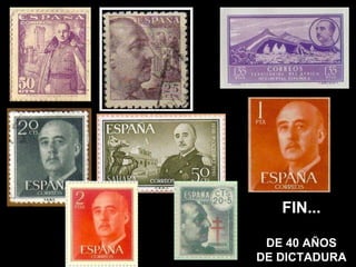 FIN... DE 40 AÑOS DE DICTADURA 