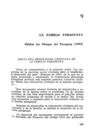 9- La Familia Paraguaya.