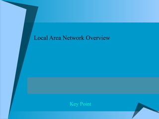 Local Area Network  Overview Key Point 