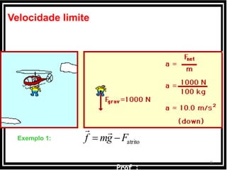 35
atritoFgmf 

Velocidade limite
Exemplo 1:
 