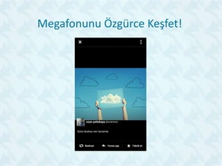 Megafonunu Özgürce Keşfet!
 