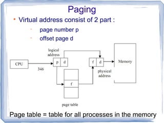 9 - Memory Management (2) materi kuliah sistem operasi | PPT