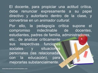9  pedagogia critica