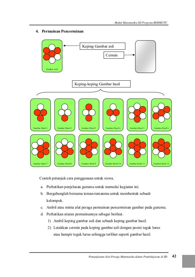 Pemanfaatan Alat Peraga Matematika Dalam Pembelajaran
