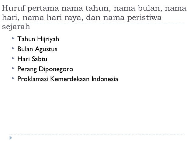 9 penulisan dengan ejaan bahasa indonesia yang disempurnakan