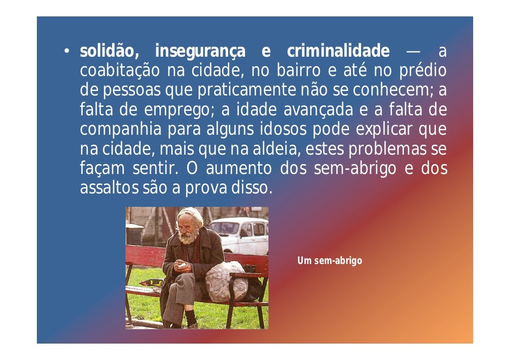 Problemas Das Cidades E Suas Consequencias
