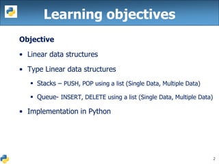 9 python data structure-2 | PPT