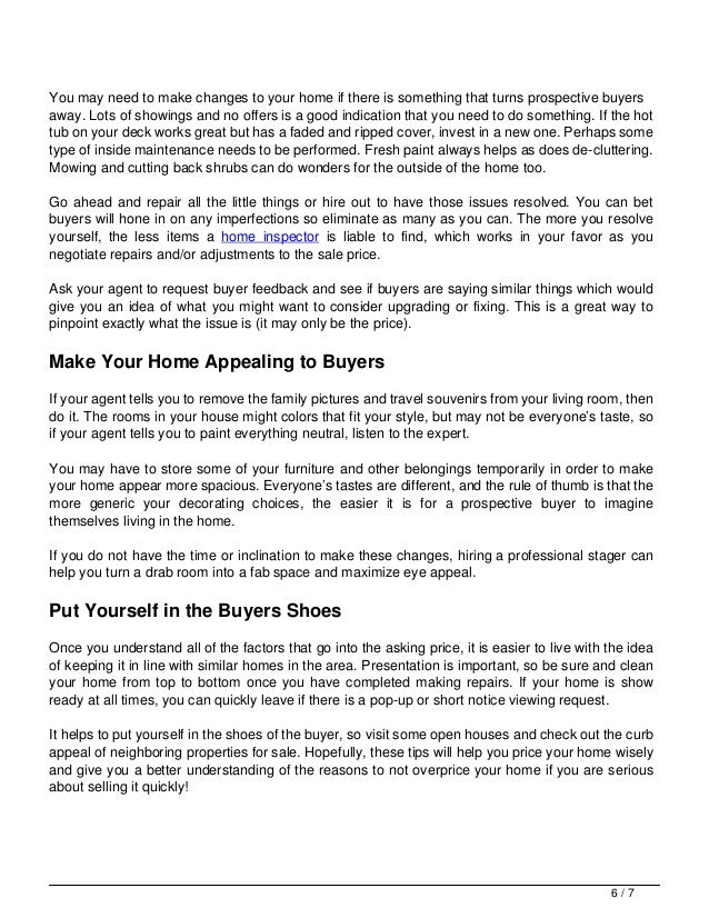 9 reasons why it is not a good idea to overprice your home idea buyer how it works