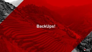 BackUps!
 