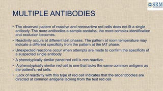 Cross Math Uncompatable 9-Resolution of Multiple Antibodies following Incompatible Crossmatch ...