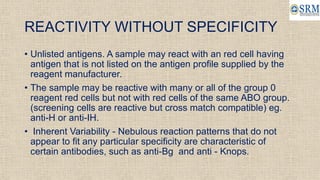 Cross Math Uncompatable 9-Resolution of Multiple Antibodies following Incompatible Crossmatch ...