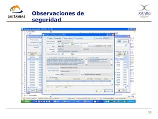 55
Observaciones de
seguridad
 
