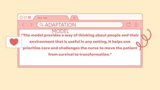 ADAPTATION
MODEL
 