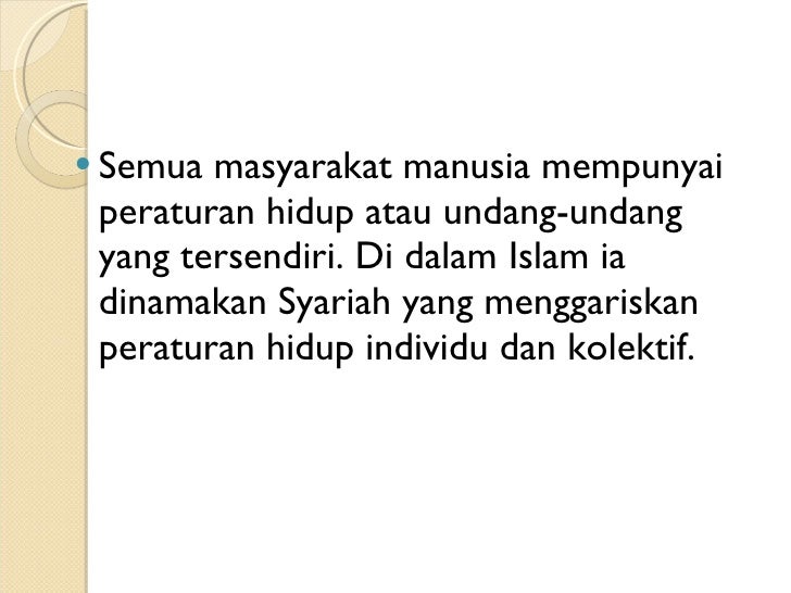 9 Syariah Dalam Tamadun Islam1