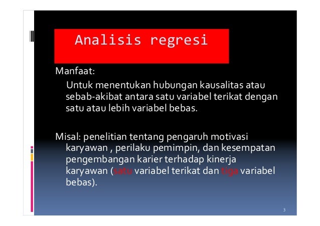9. teknik analisa data (regresi)