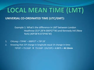 Utc Example Simple 9. Time | PPTX