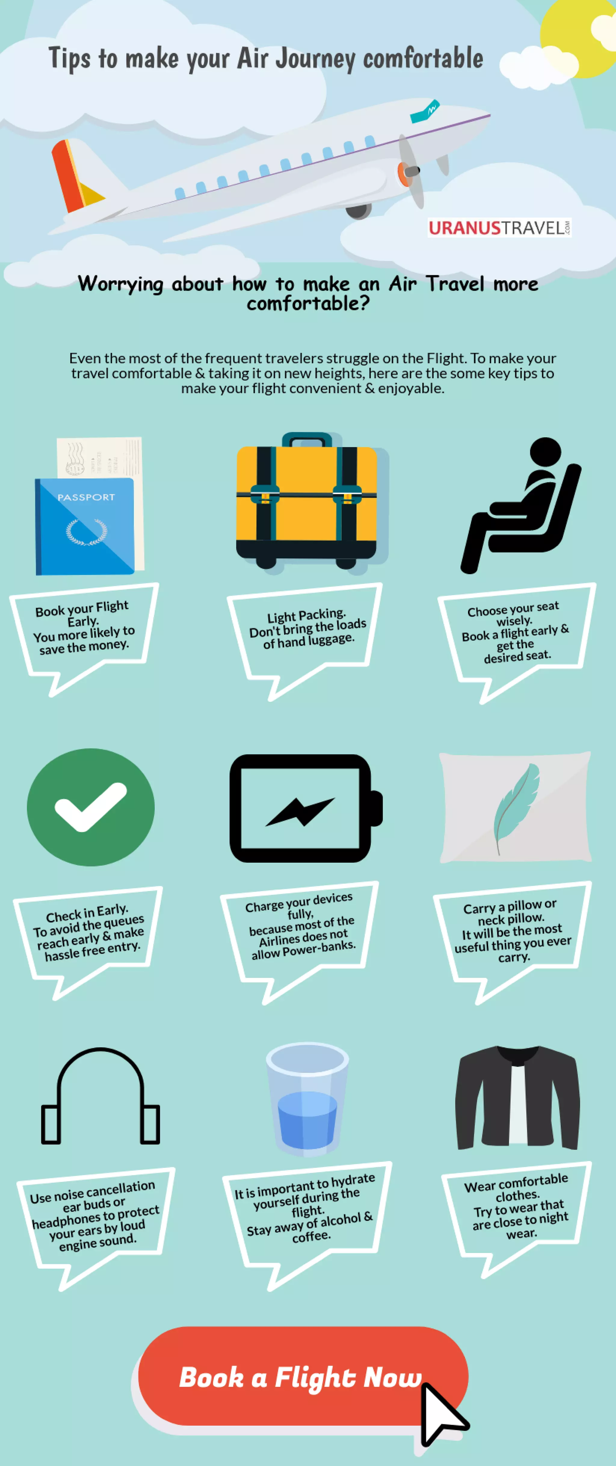 Flight Tips 9 tips-to-make-a-flight-convenient | PDF