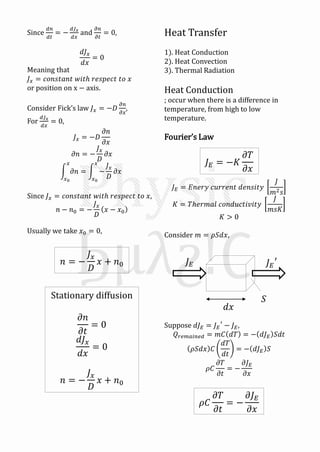 9). transport phenomena (finished) | PDF