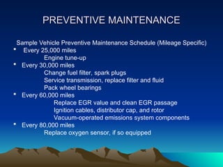 Preventative Maintainance of the machines PPT