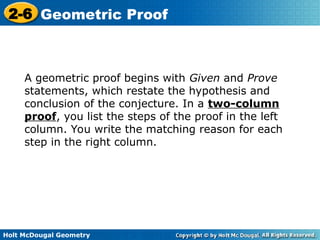 Writing Proof in Mathematics for Grade 9 | PPT