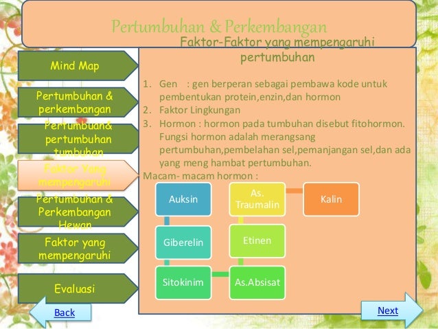 PPT Interaktif Pertumbuhan dan Perkembangan