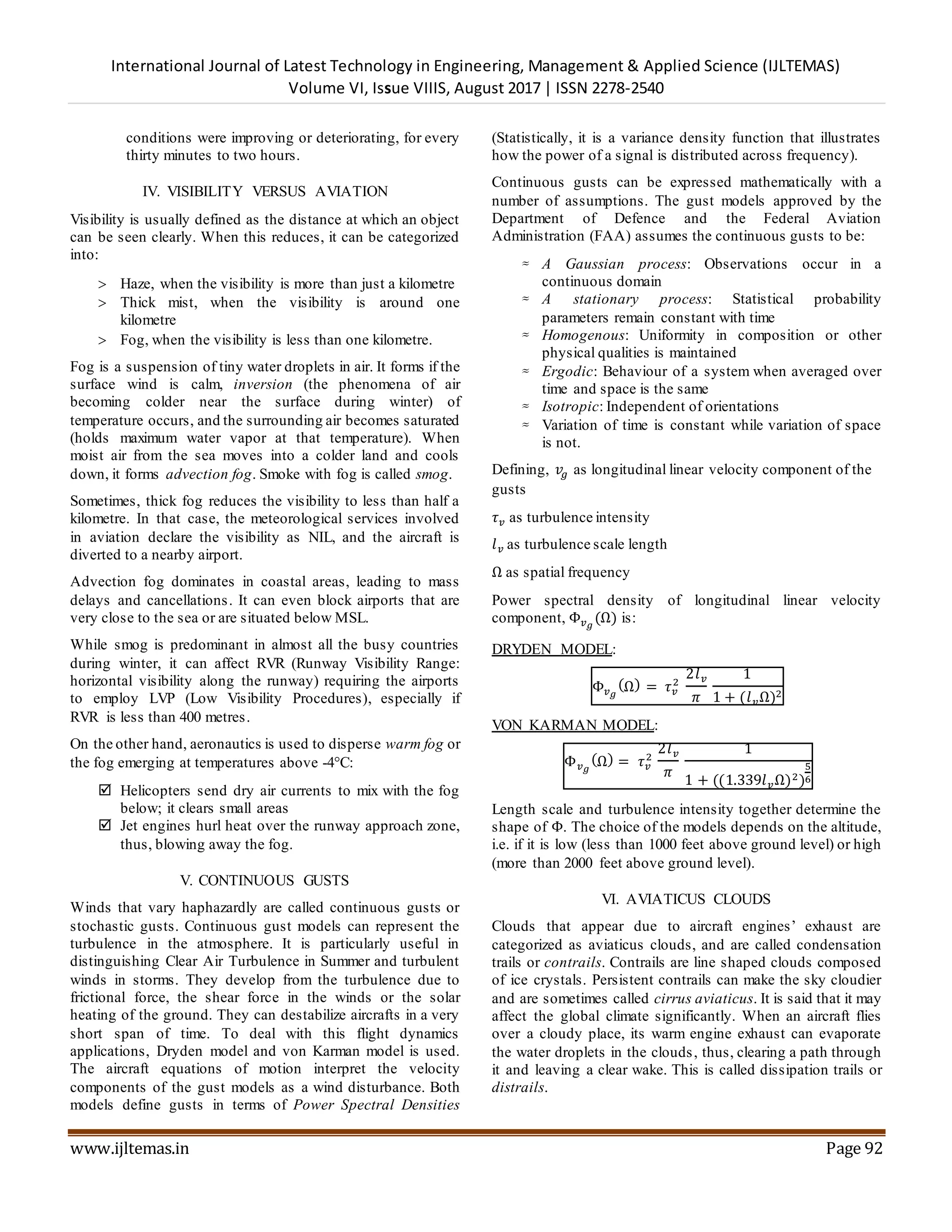 Aviation Meteorology | PDF