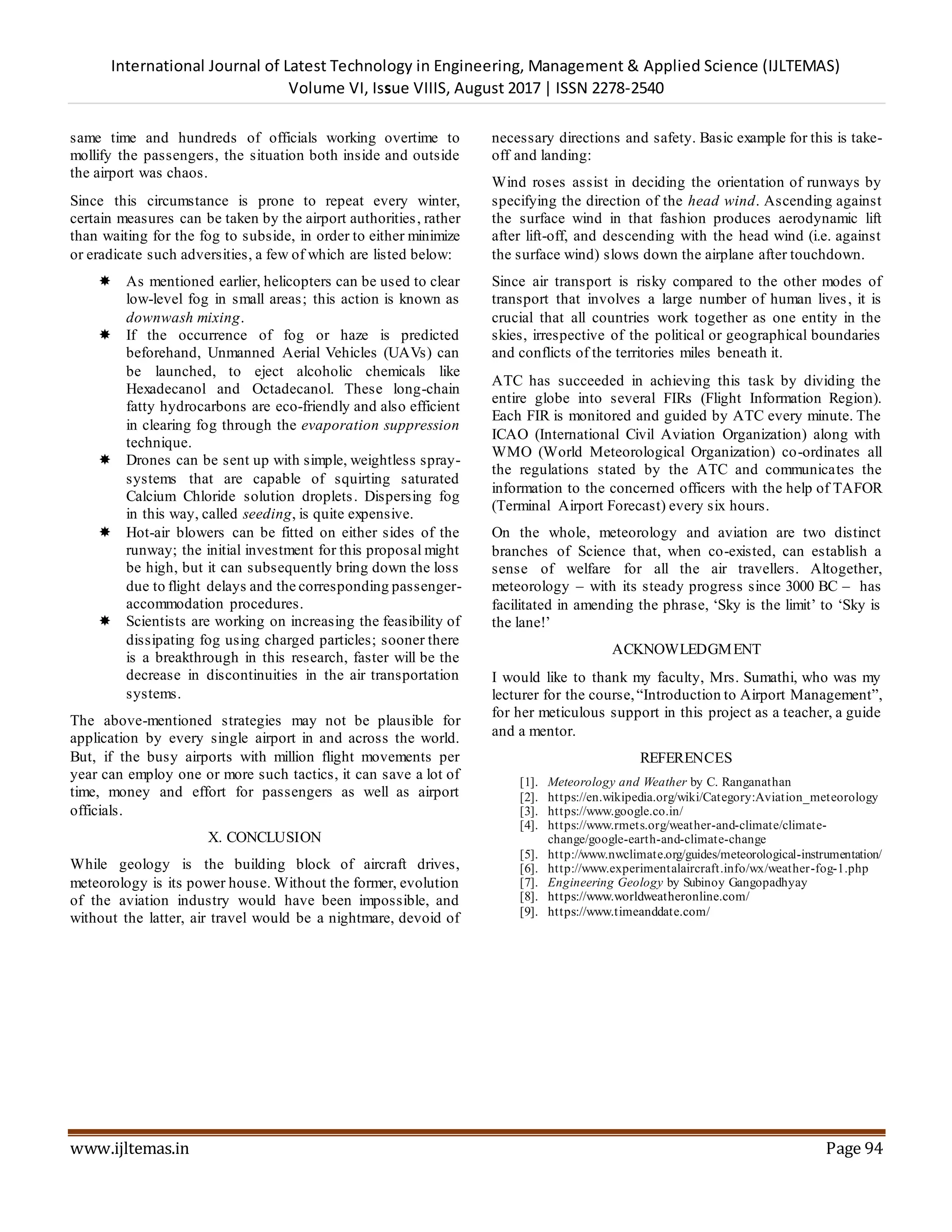 Aviation Meteorology | PDF