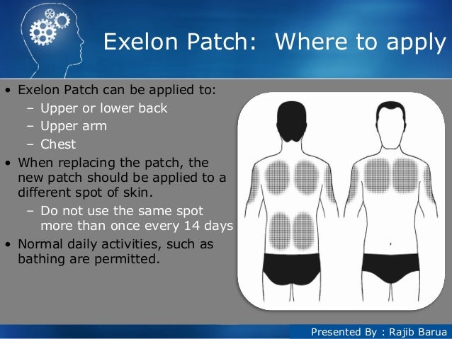 Dementia patches exelon