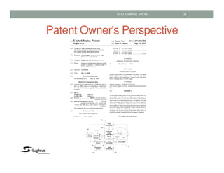 Patent Owner's Perspective
© SUGHRUE MION 15
 
