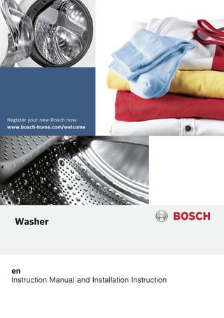 reset lavadora Bosch Siemens