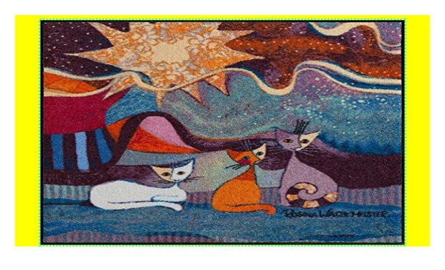 Salonloewe Rosina Wachtmeister Fussmatte Lifestyle Le Onde 85x85 Cm S
