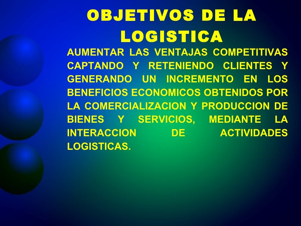 Introduccion a la logistica