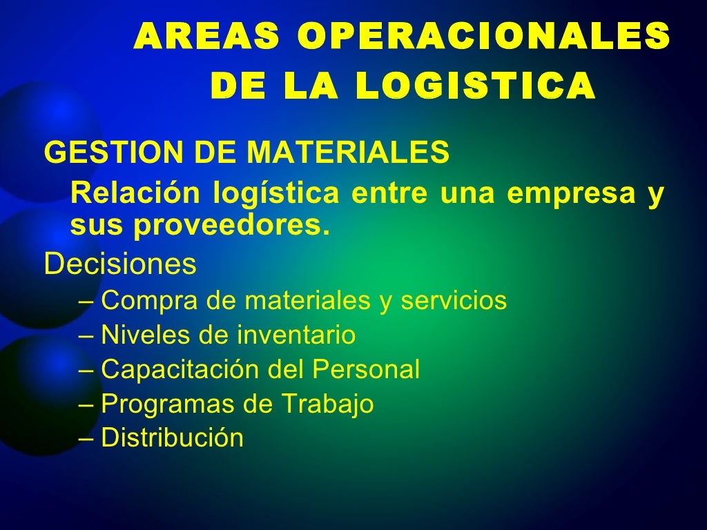 Introduccion a la logistica