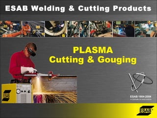 PLASMA
Cutting & Gouging
ESAB 1904-2004
A CENTURY OFINNOVATION
ESAB Welding & Cutting Products
 