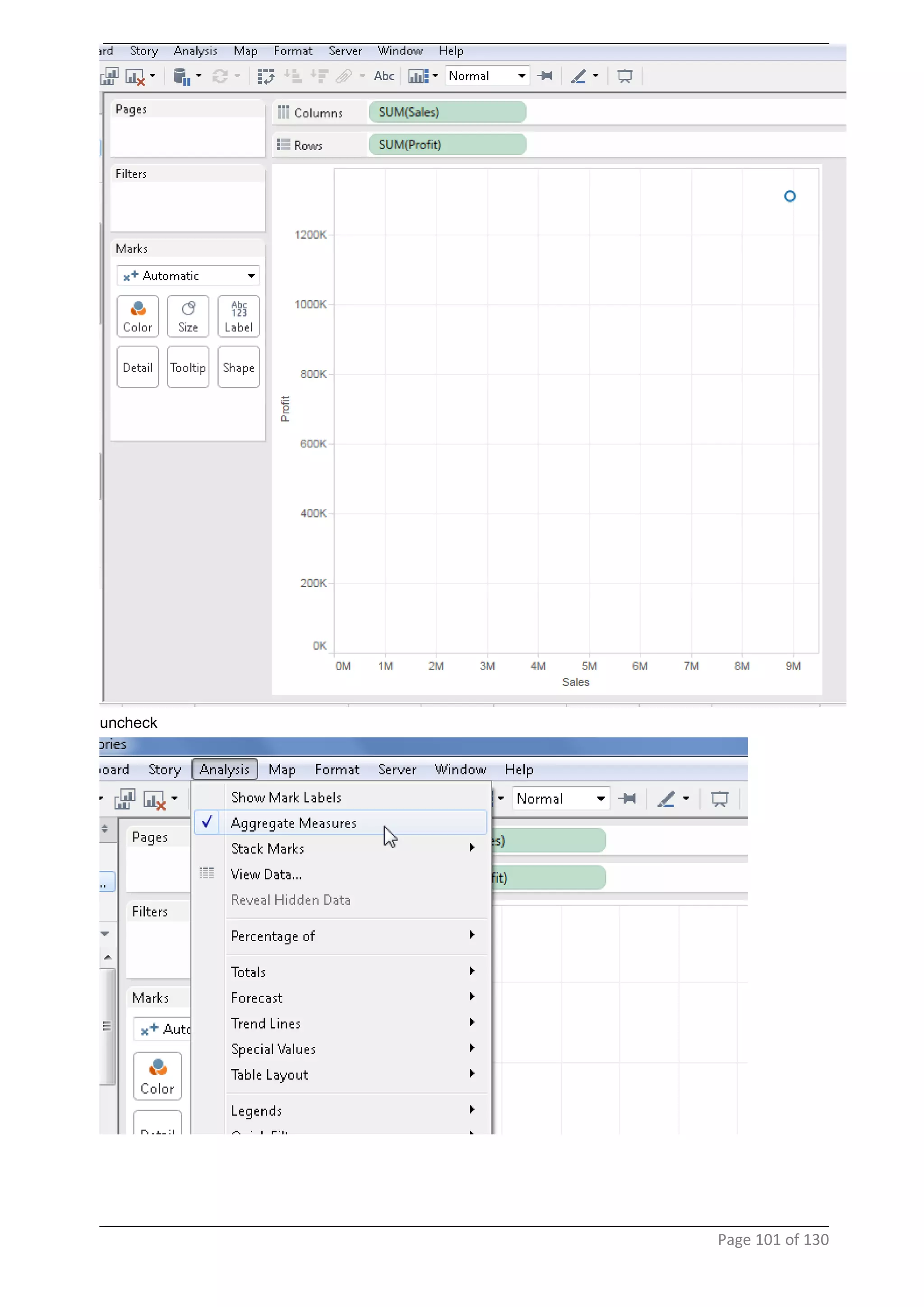 uncheck
Page 101 of 130
 