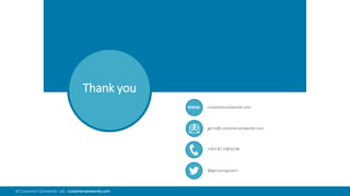 110© Customer Carewords Ltd. customercarewords.com
+353 87 238 6136
@gerrymcgovern
gerry@customercarewords.com
Thank you
customercarewords.comWWW.
 