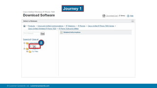 86© Customer Carewords Ltd. customercarewords.com
8
Journey 1
 