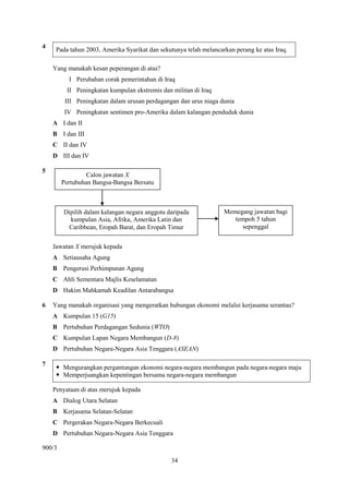 4
     Pada tahun 2003, Amerika Syarikat dan sekutunya telah melancarkan perang ke atas Iraq.

    Yang manakah kesan pepe...