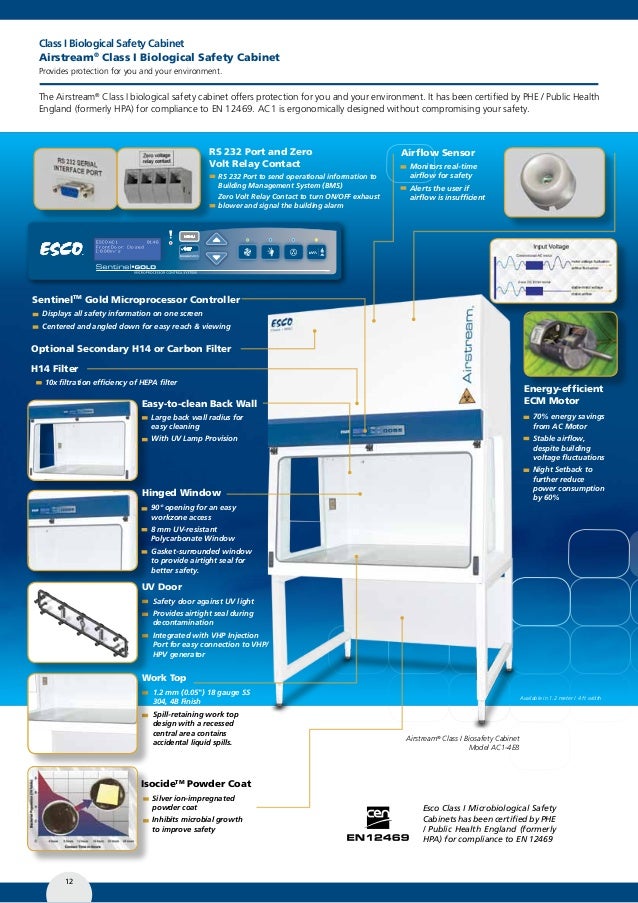 Esco Biological Safety Catalog