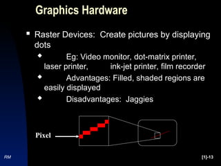 computer graphics introduction chapter 1 | PPT